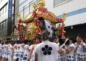 天神祭の玉神輿